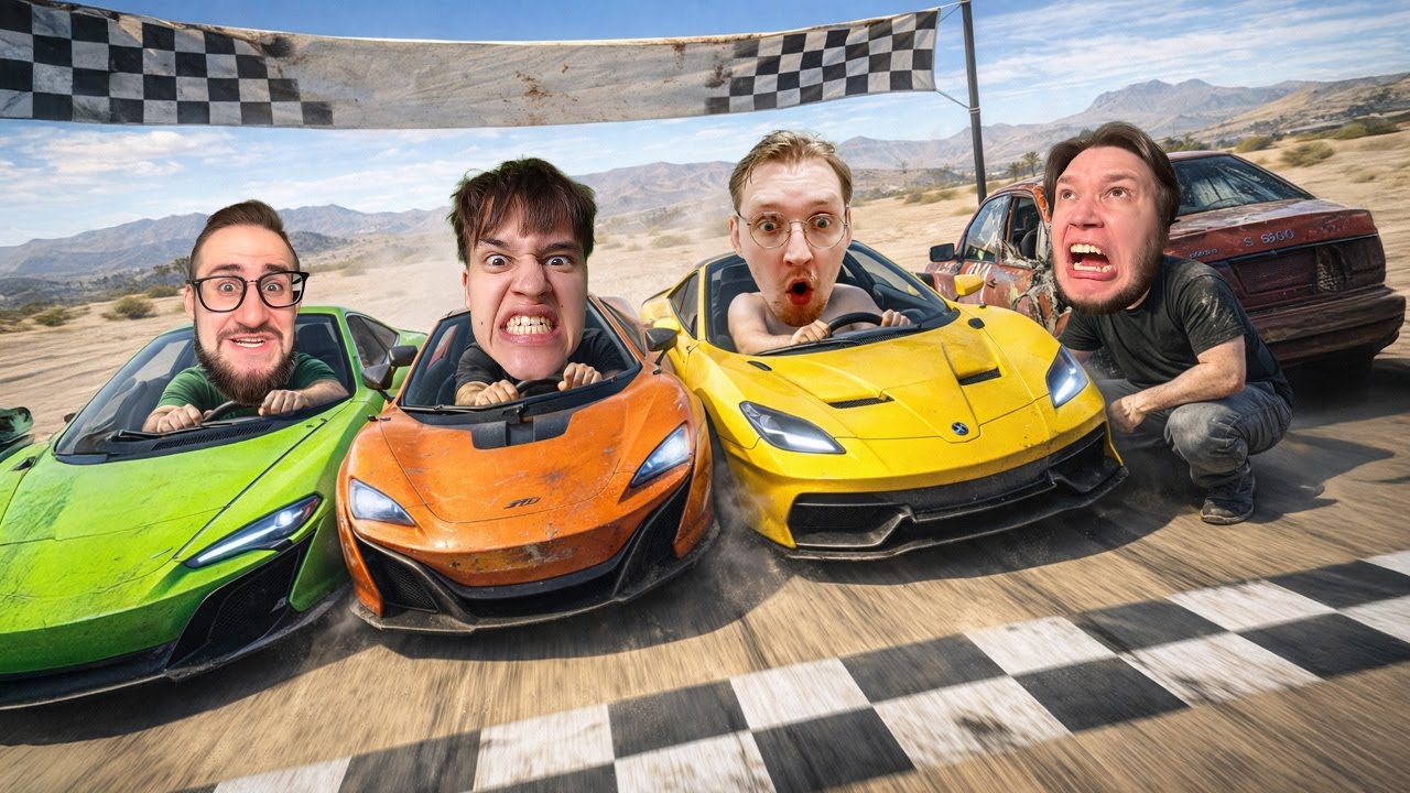 НЕ ЗАВОЗ А НАВОЗ &mdash; ХУДШИЕ ГОНКИ С КОФФИ, ФОКСОМ, ВАНЕЙ И БОЛОТОВЫМ в GTA 5 RP