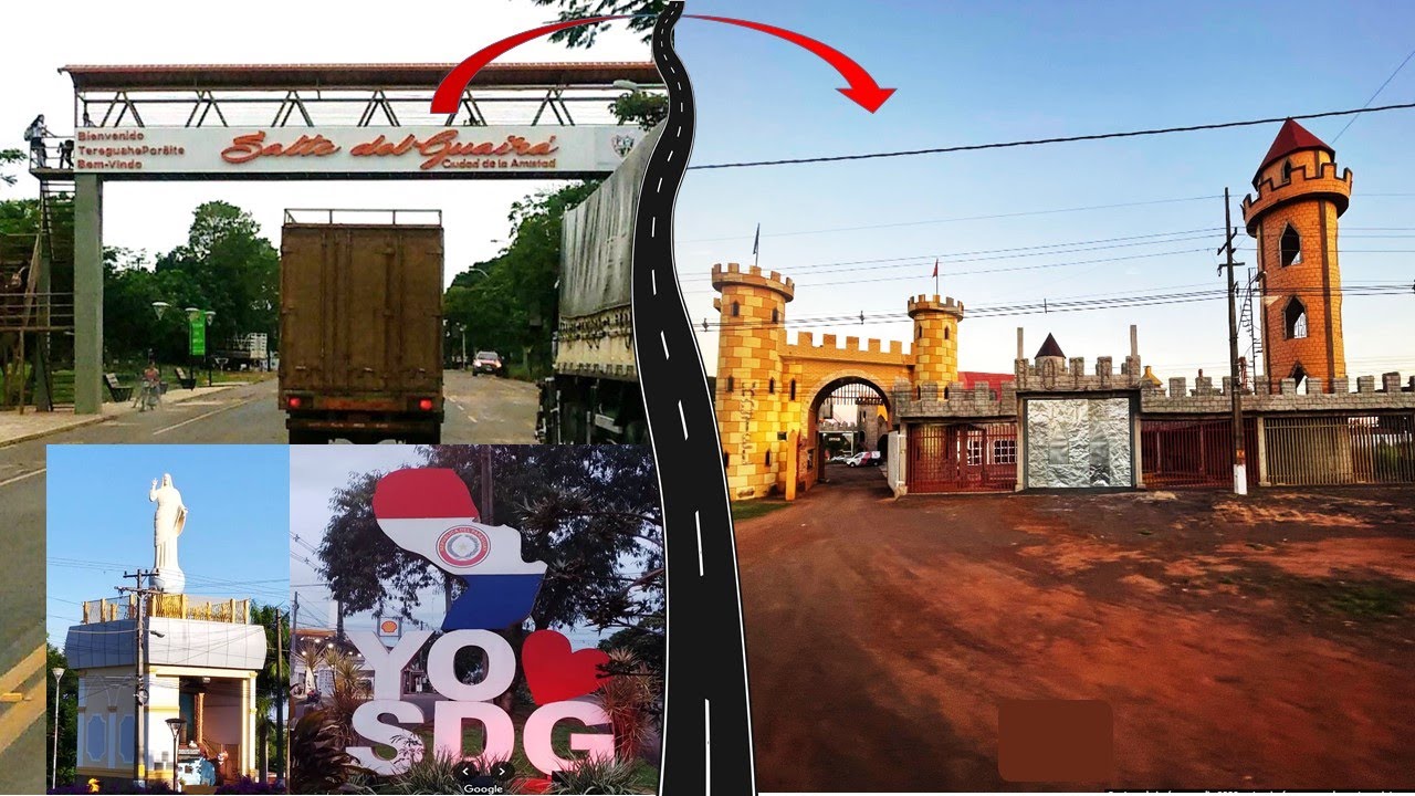 156 De Saltos del Guairá (Frontera con Brasil) a La Paloma Del Espíritu Santo, Canindeyú, Paraguay
