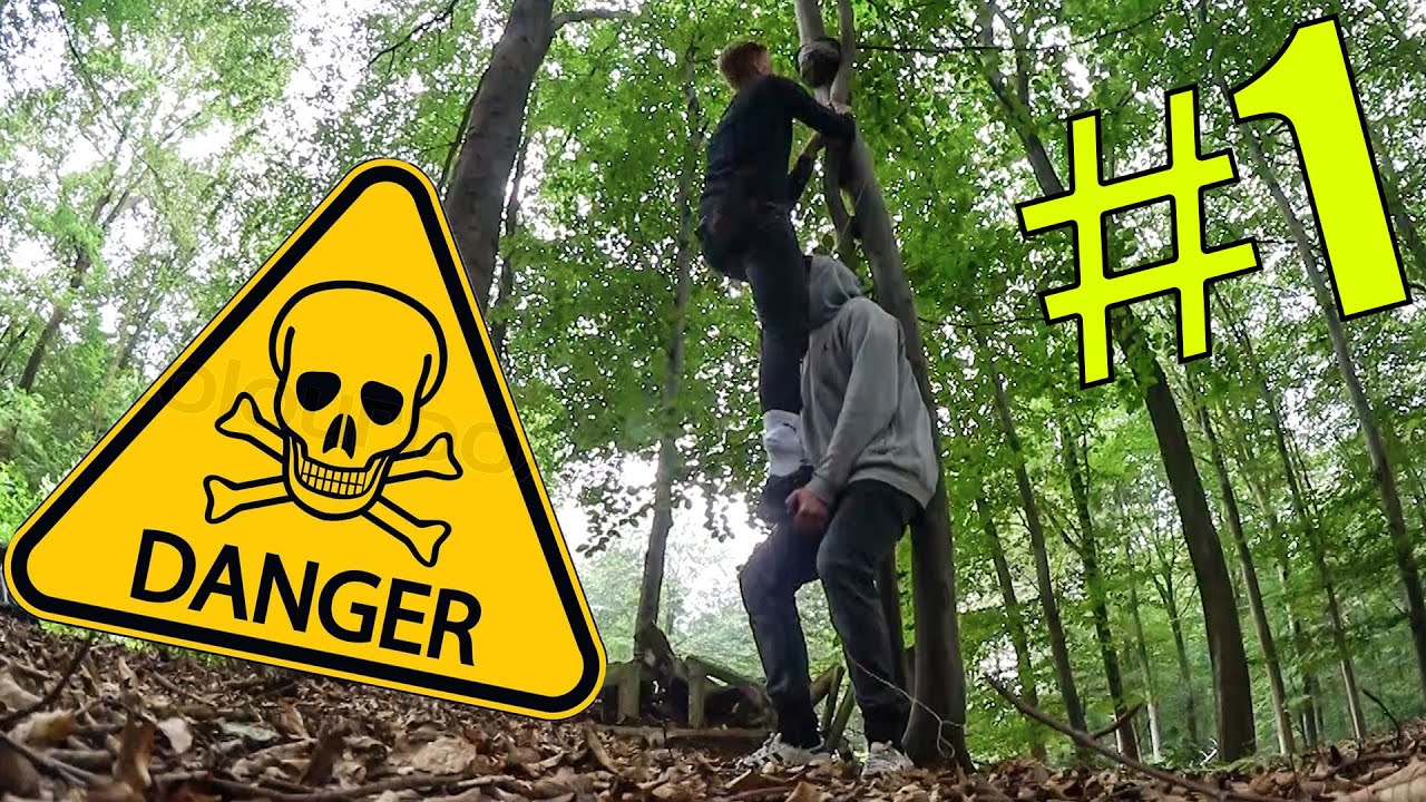 YOUTUBER in der WILDNIS !? | Youtube Camp #1| CrispyRob