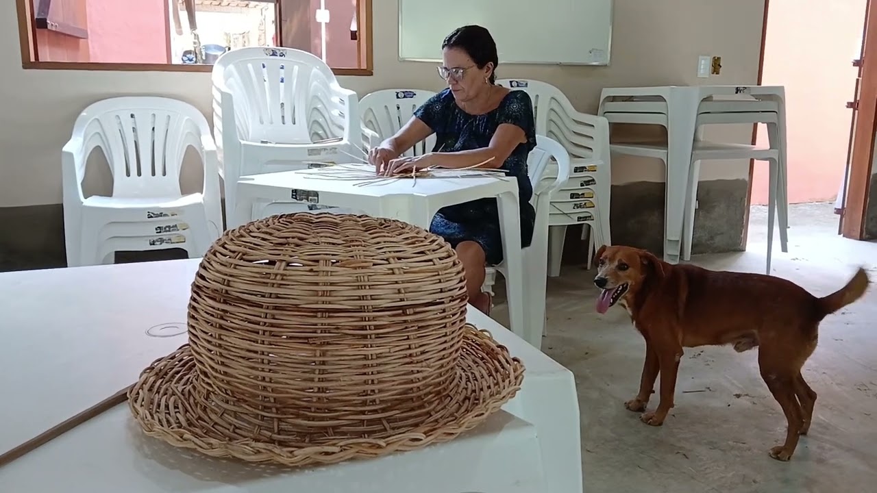 Oficina de Transmissão de Saberes e Fazeres Artesanais - Chapéu de Imbé - Quilombo Sertão Itamambuca