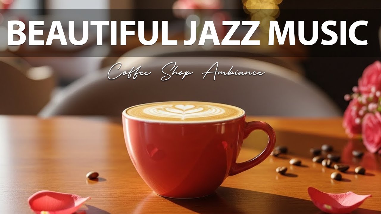 Beautiful Jazz Music ☕ Coffee Shop Ambiance - Elegant Bossa Nova Instrumental for Relaxation