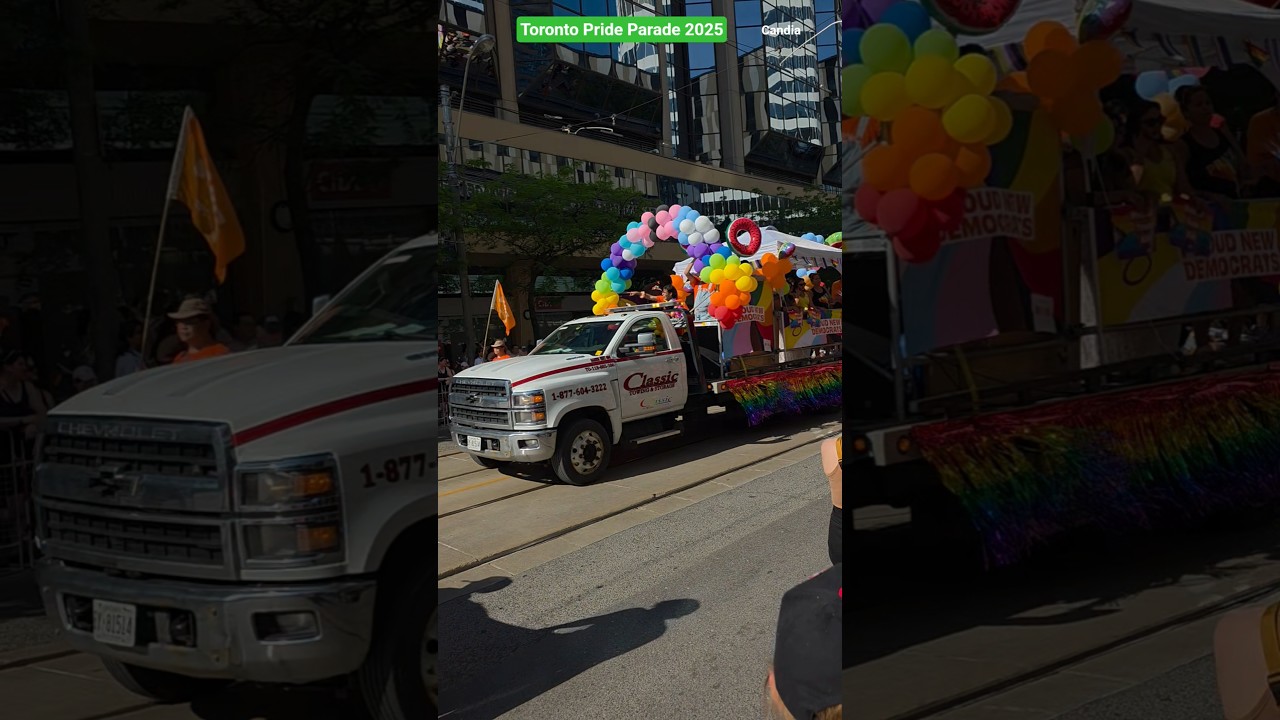 Toronto Pride parade 2025, Canada #canada #toronto #pride #prideparade