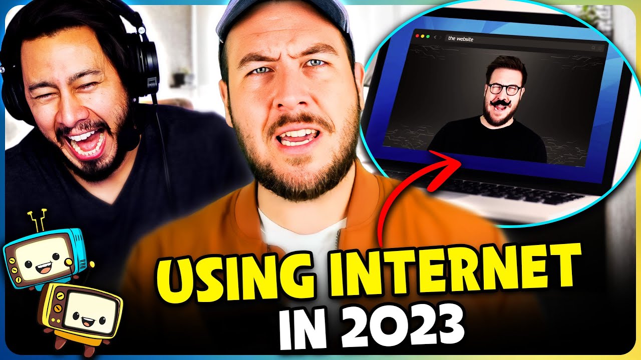 RYAN GEORGE - What Using The Internet is Like in 2023 REACTION!