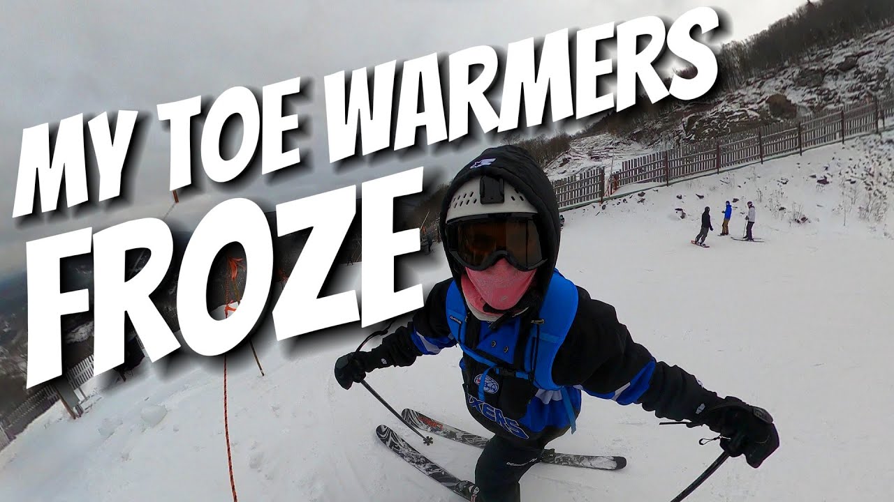 COLDEST DAY WE'VE EVER SKIED - HUNTER MOUNTAIN