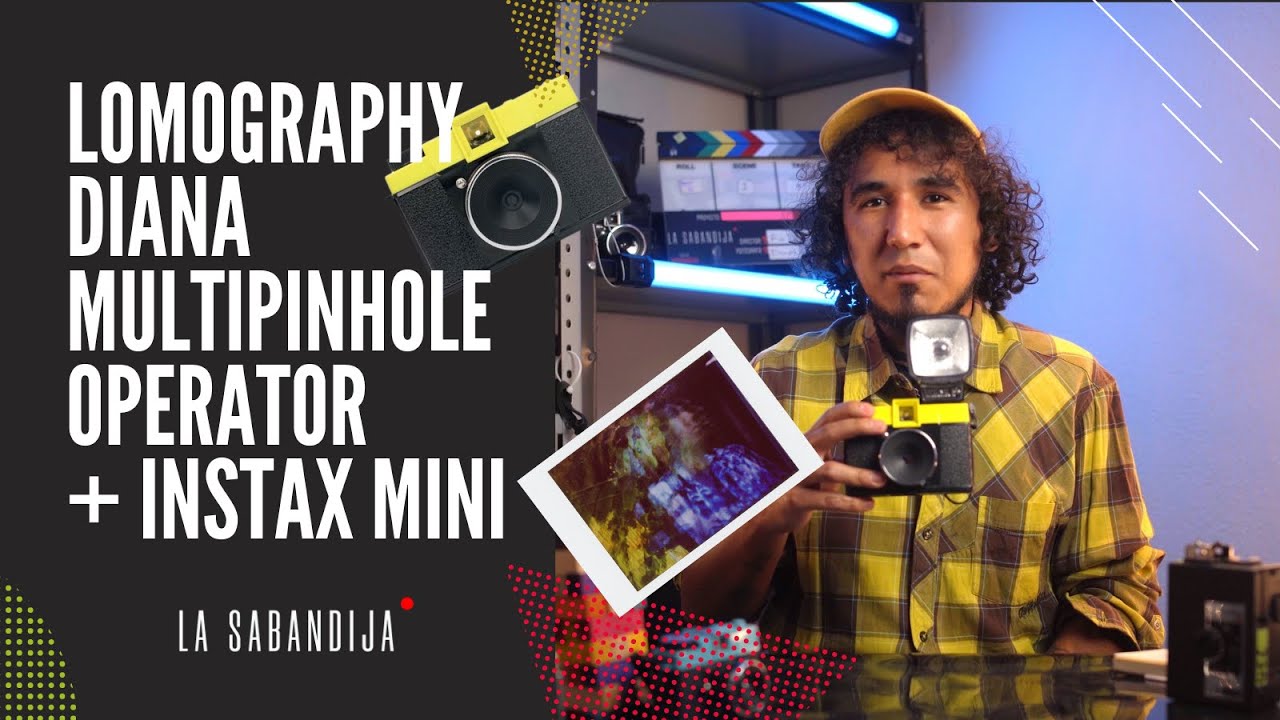 Sabandirese&ntilde;a: Lomography Diana Multipinhole Operator + Instax mini