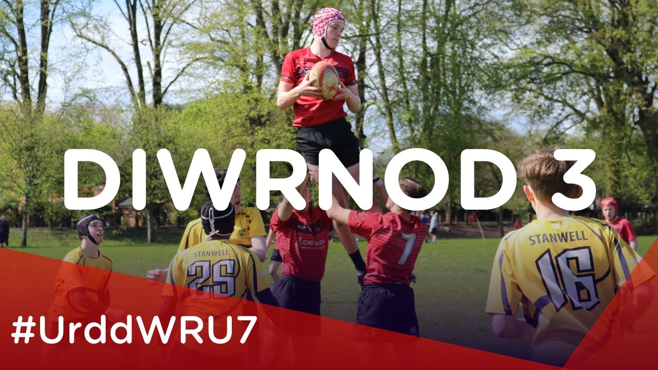 Diwrnod 3: Cystadleuaeth 7 Bob Ochr yr Urdd a'r WRU 2024 | #UrddWRU7