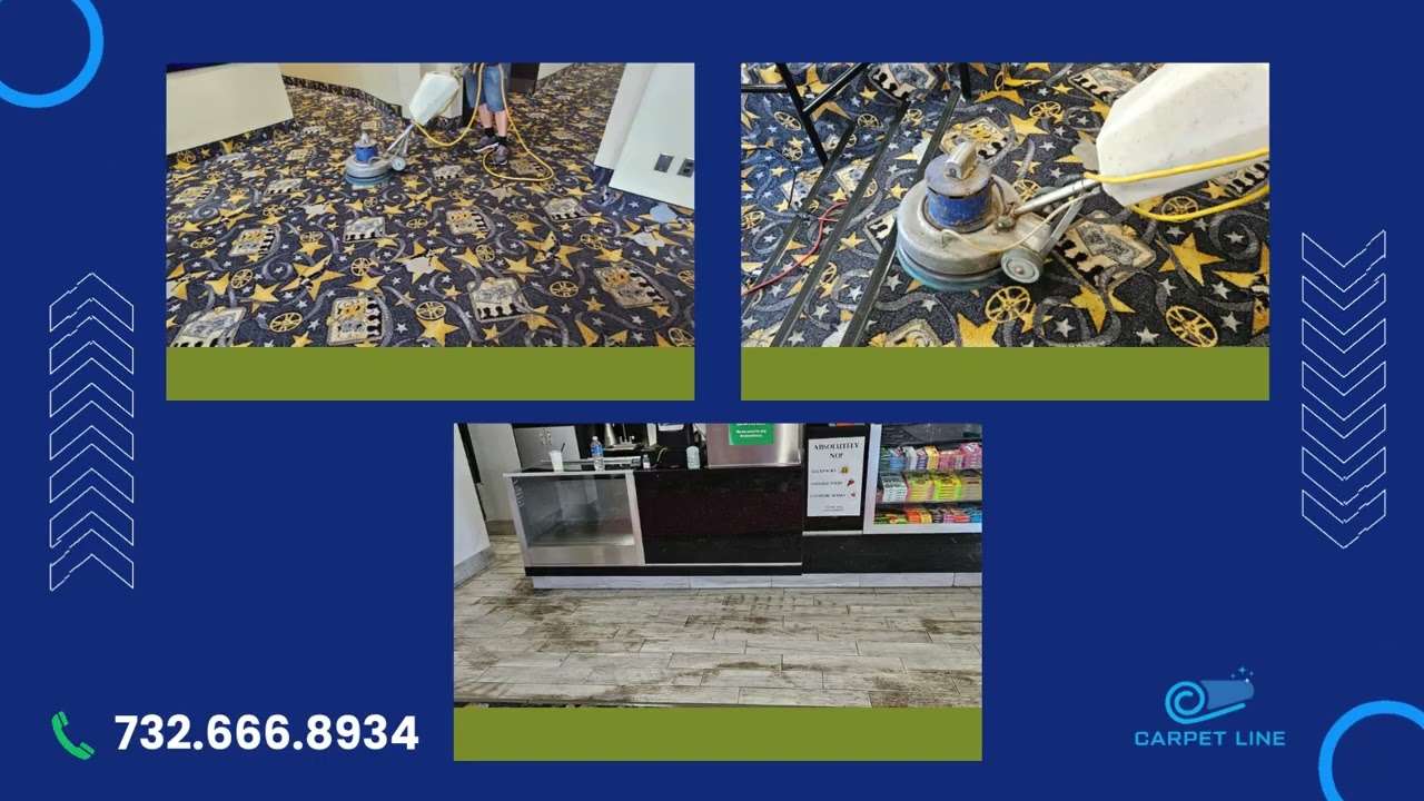 The Cranford Theater Cleaning by Carpet Line