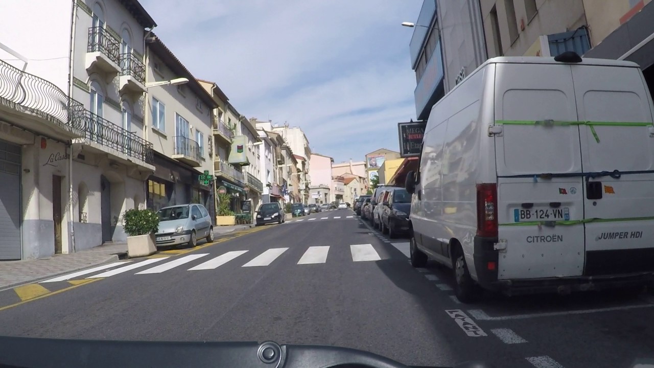 Spain/France by Road - the Border - La Jonquera, Le Perthus, Le Boulou