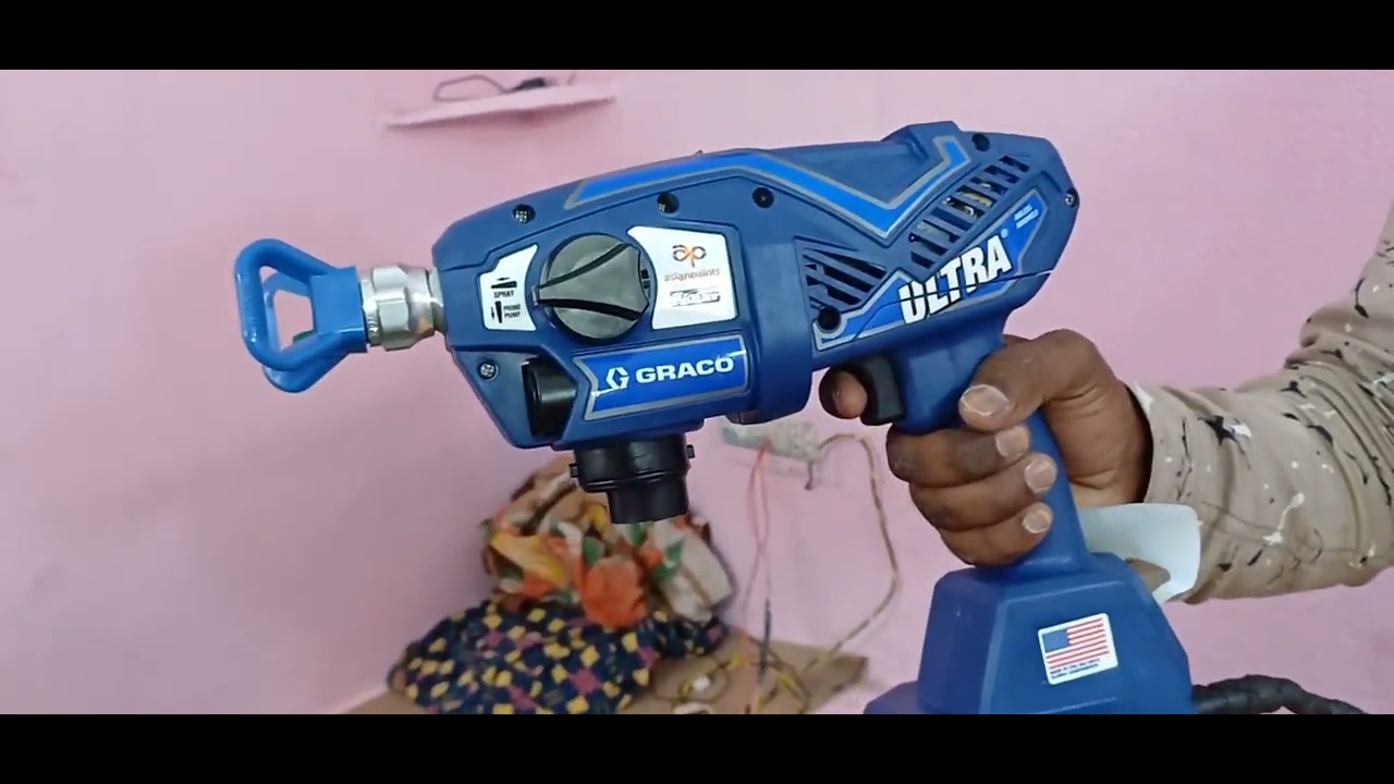 asian paints graco ultra super fast machine tutorial