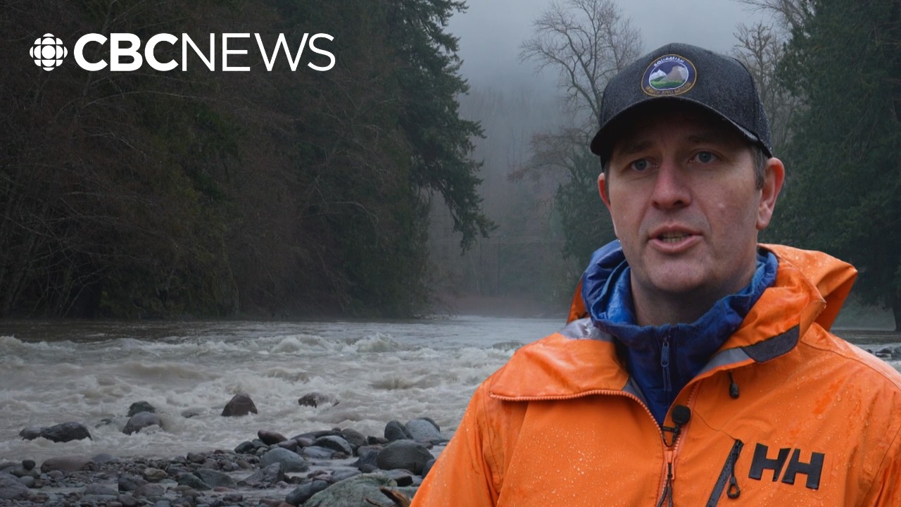 Unusually long atmospheric river drenches Squamish in rain
