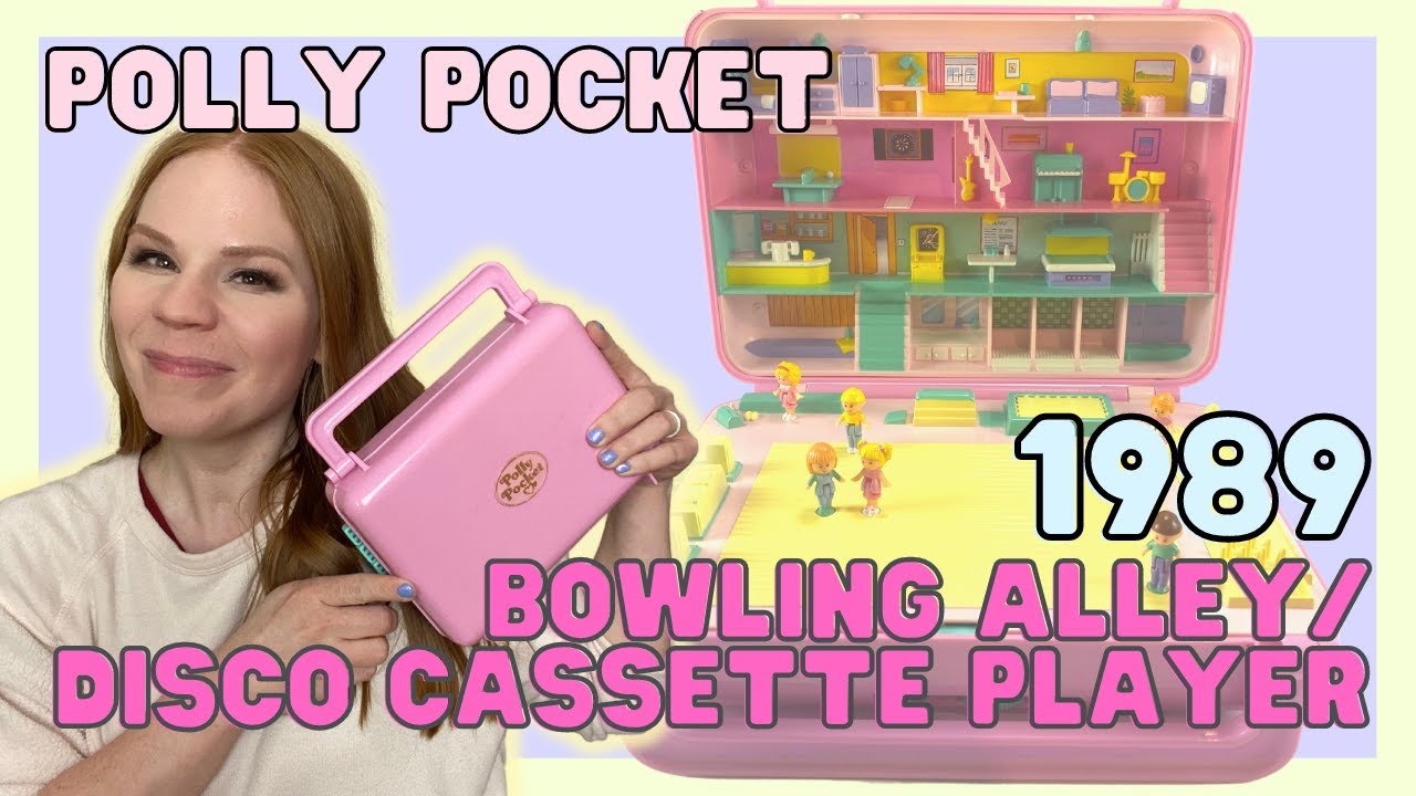 TOY TOUR: 1989 Bowling Alley Disco Cassette Player | Vintage Polly Pocket Collection