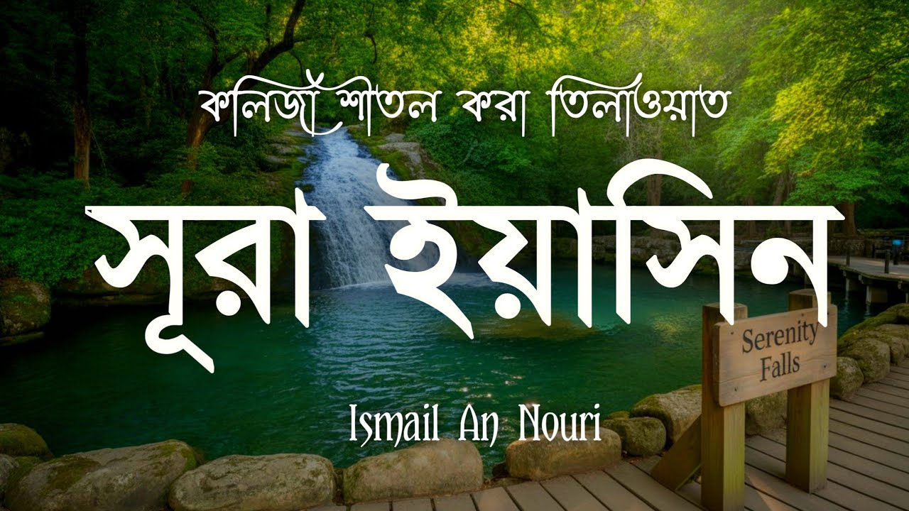 সূরা ইয়াসিন (يٰس) মন জুড়ানো তেলাওয়াত | Surah yasin bangla | Recited by ismail an nouri