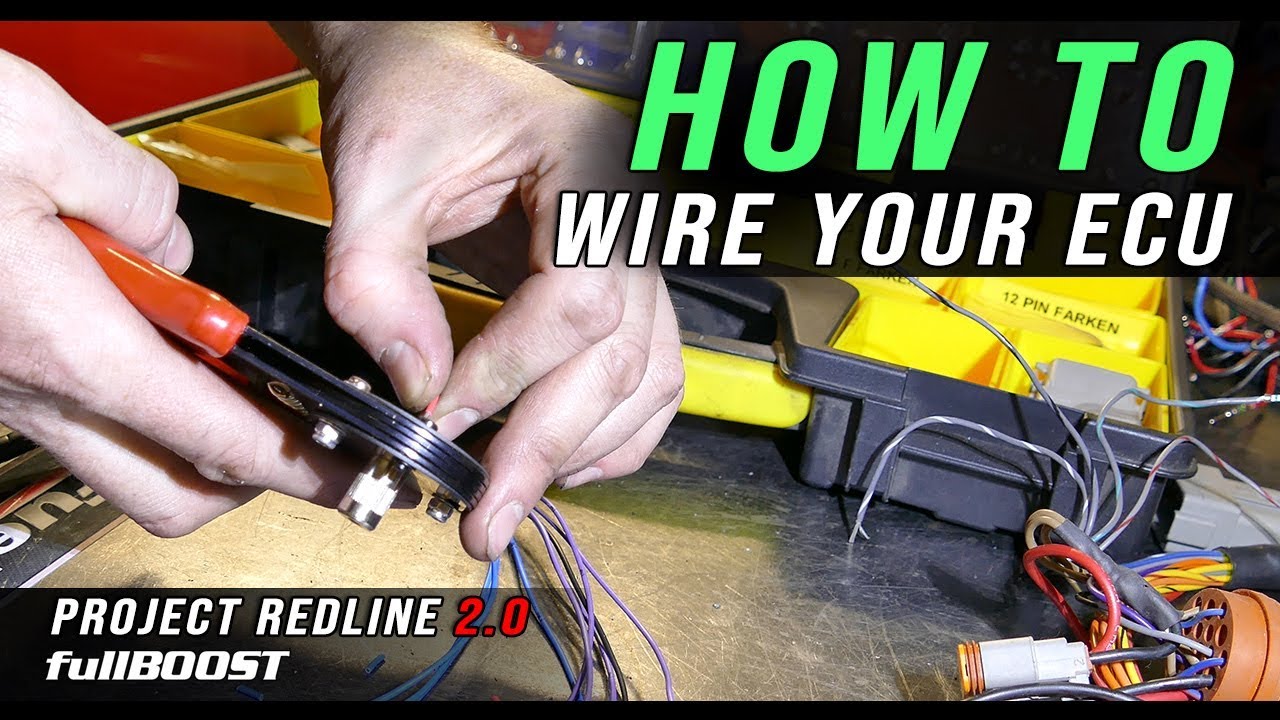 The mega Fueltech how to wiring video | Project Redline 2.0 Ep 19 | FullBOOST
