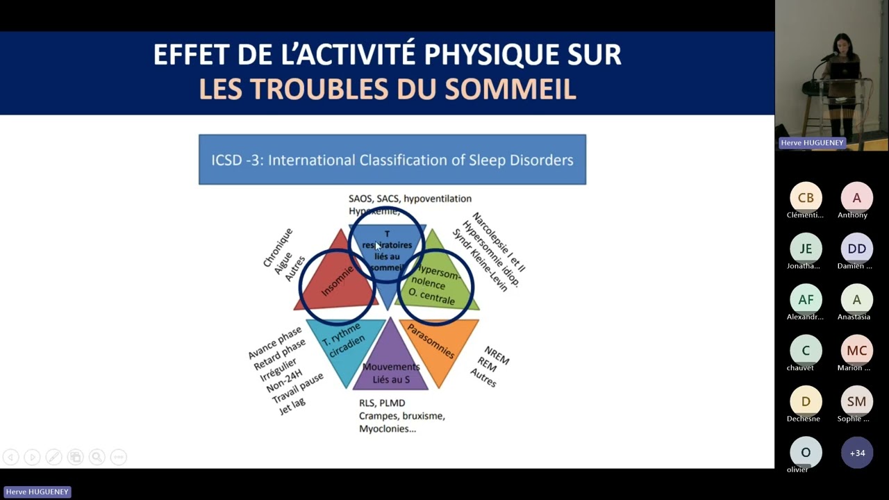 Activité physique, un traitement des maladies du sommeil, Dr Laure Peter Derex, neurologue