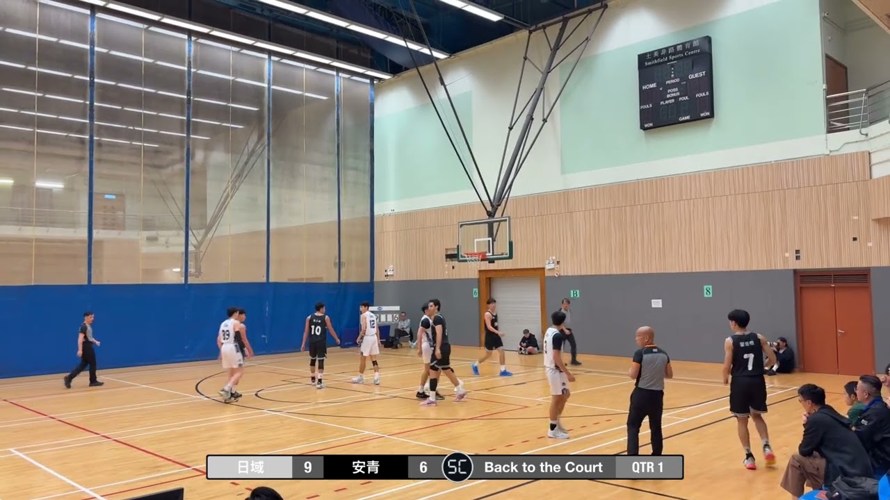 2026-02-10 男甲二聯賽 日域(白) vs 安青(黑) Q1