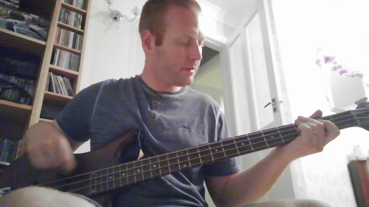 Bass cover by Eric Clapton 'I can't stand it'