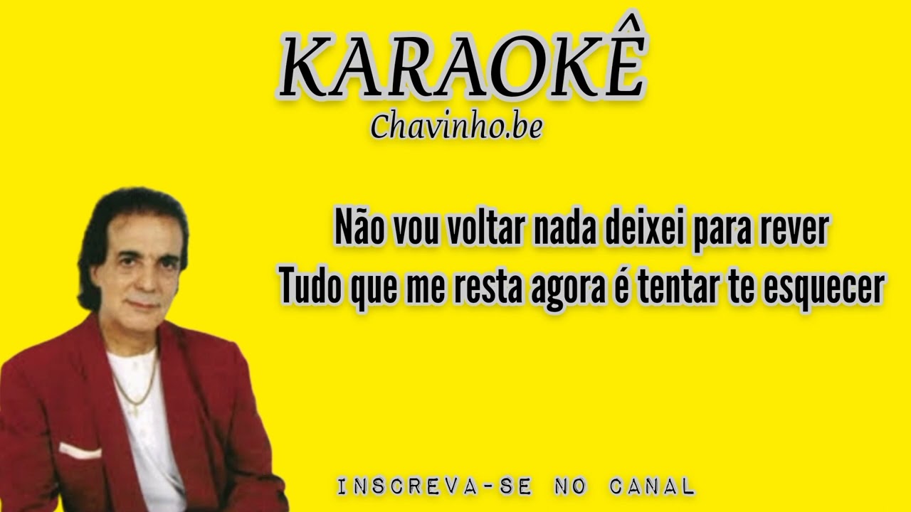 NILTON CESAR - AMOR TEM QUE SER AMOR - KARAOKÊ