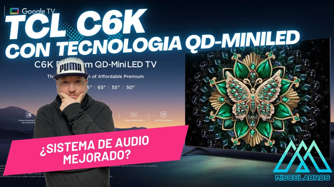 Unboxing TCL C6K 55 pulgadas QD Miniled | [2025]