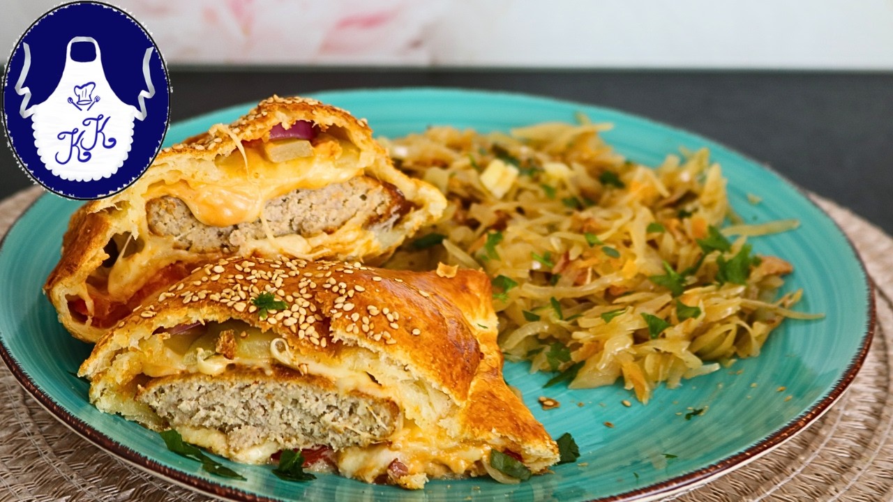 🥐 Croissant-Burger mal anders &ndash; der versteckte Genuss aus dem Airfryer!