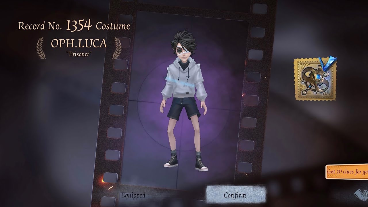 Identity V | I DON'T EVEN PLAY THIS CHARACTER BUT HE LOOKS SO ADORABLE! | OPH.LUCA Package Gameplay