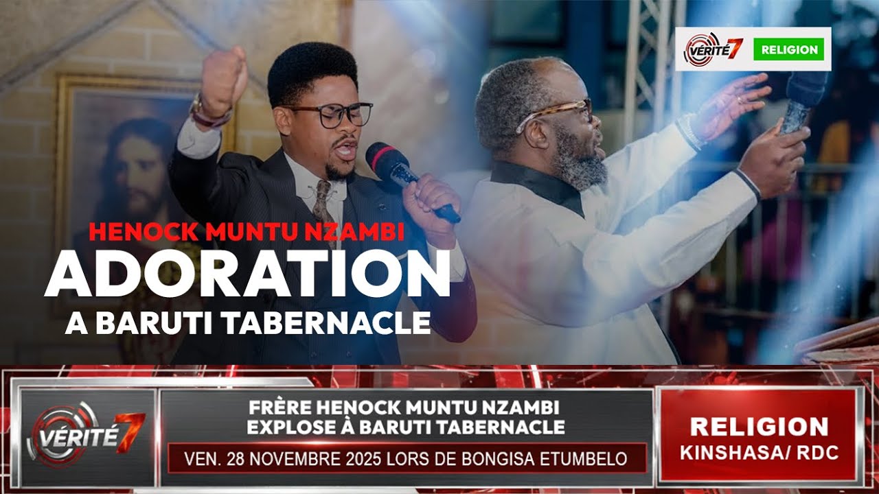 🔥 Adoration Puissante avec HENOCK MUNTU NZAMBI au Baruti Tabernacle | BONGISA ETUMBELO 2025