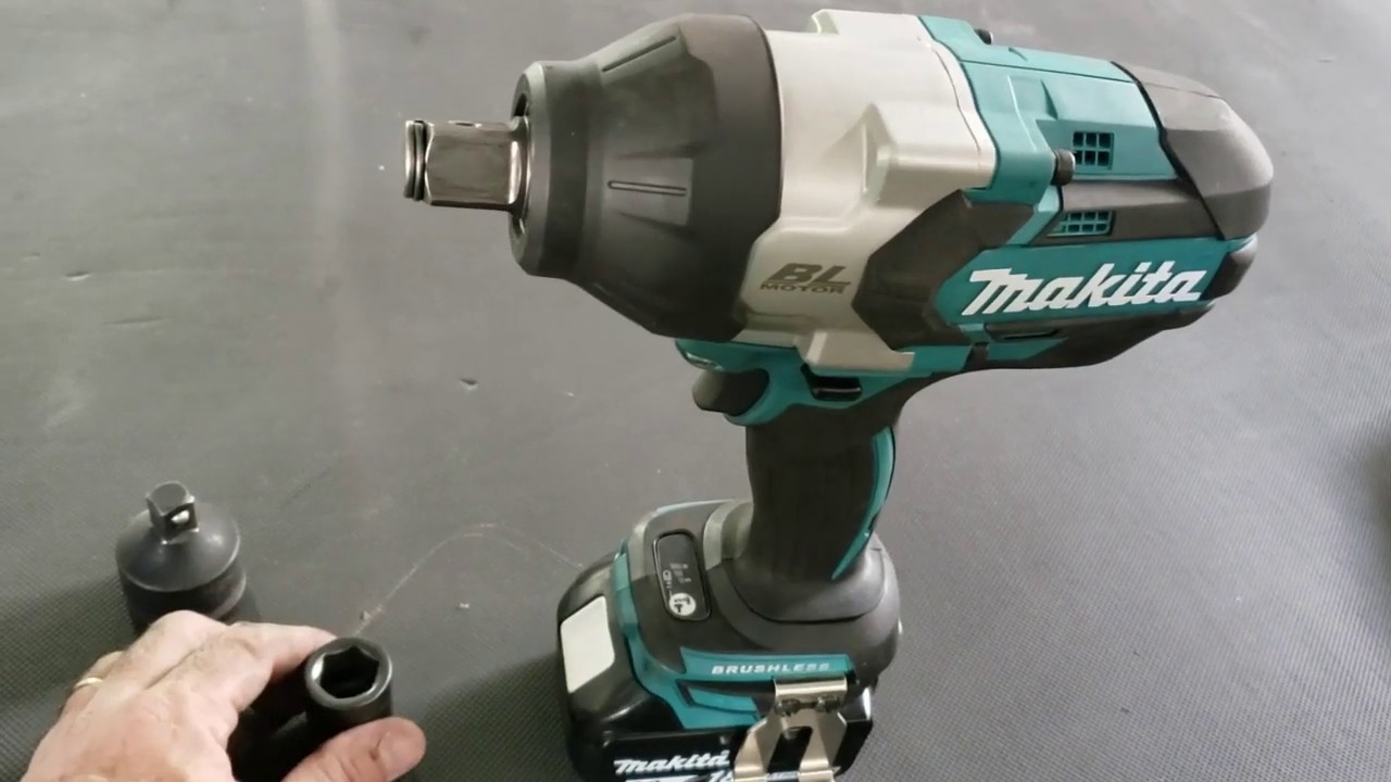 Chave de impacto Makita DTW 1001 - teste