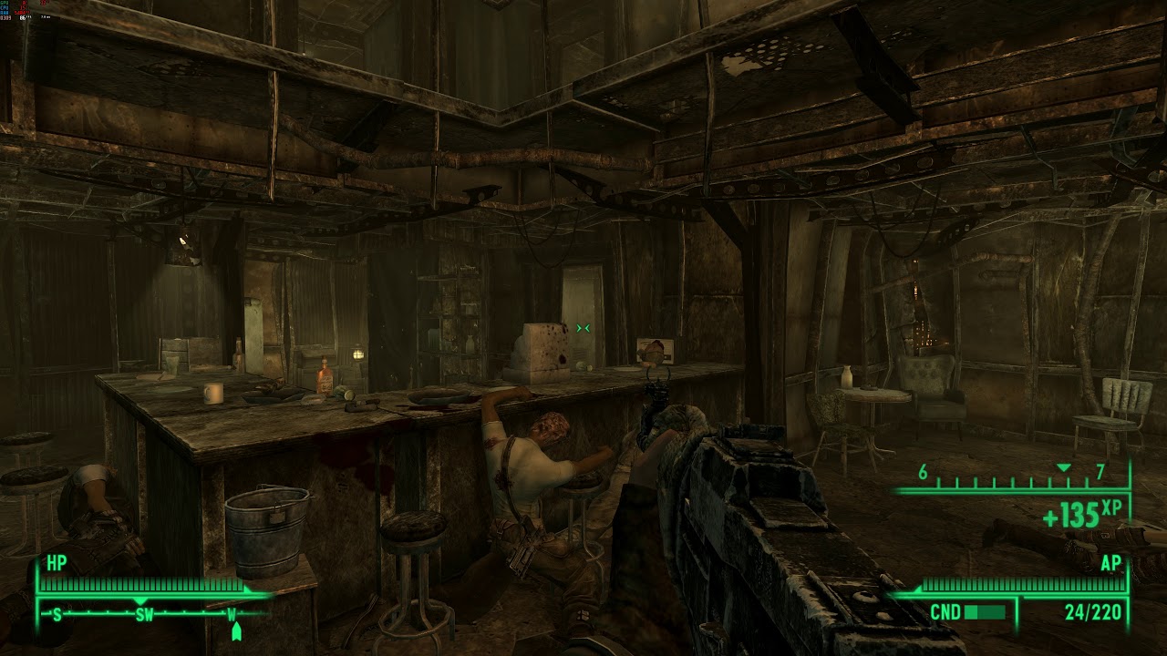 Fallout 3 Modded - Realistic Damage Showcase