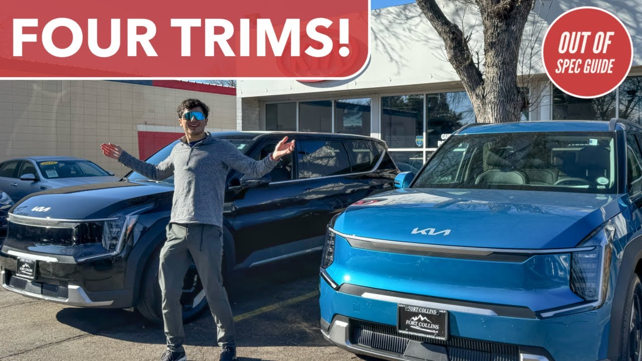 Choose The Right Kia EV9: Light vs. Wind vs. Land vs. GT-Line