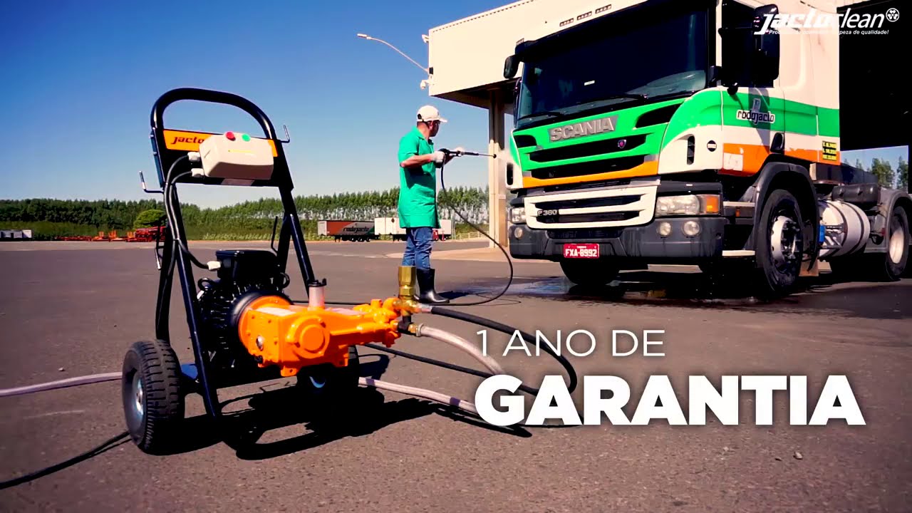 Lavadora de alta press&atilde;o profissional J12000 | Transportadora | JactoClean