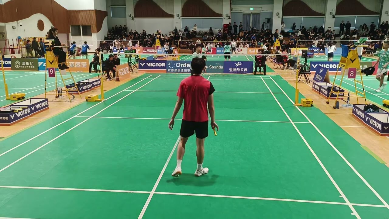 2026年第一次全國羽球排名賽【男乙單會內32強】土銀能仁 楊介丹 vs 亞柏海鴻高大 杜勁霆