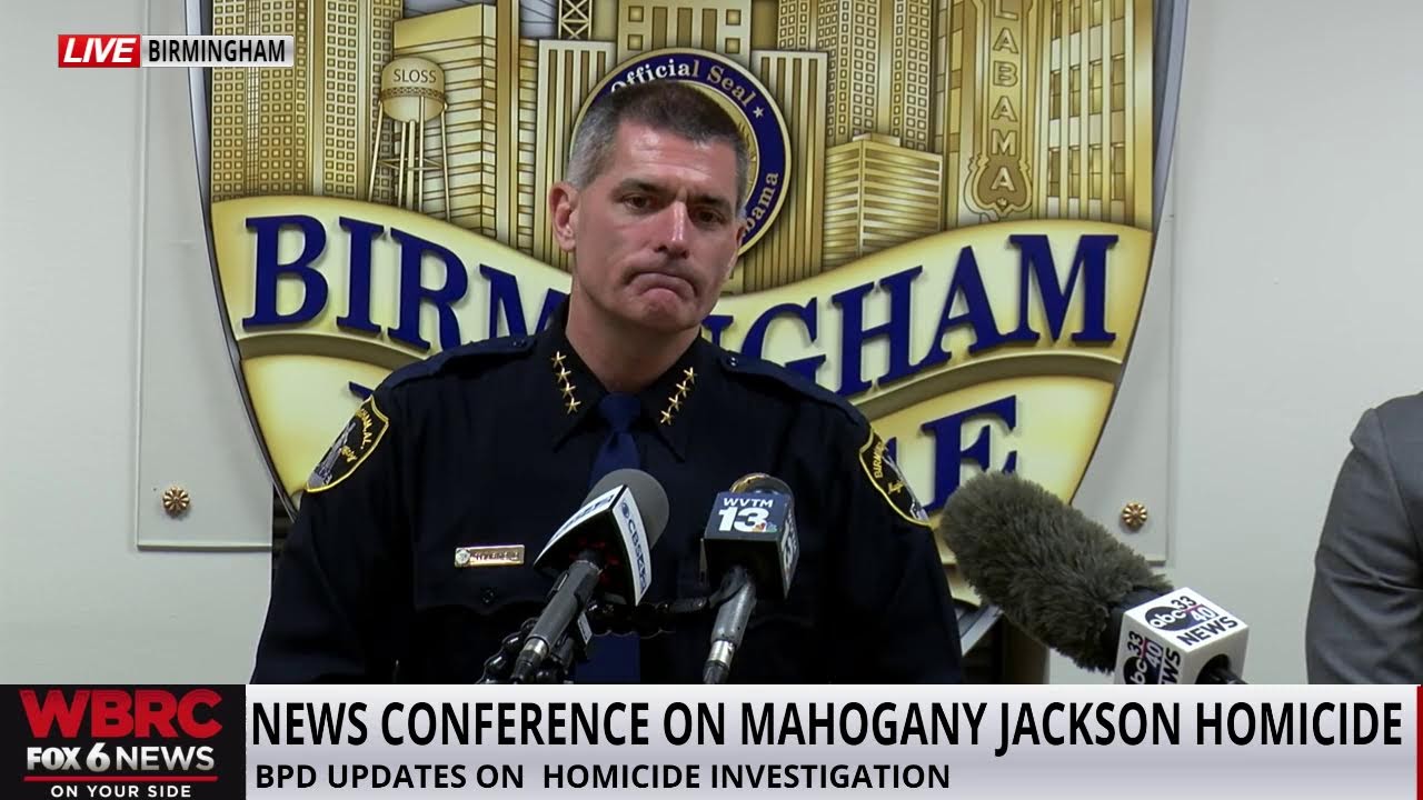 News conference on Mahogany Jackson homicide
