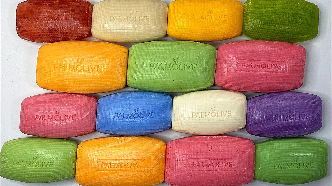 Soap Cubes! Palmolive soap set. Soap Cutting ASMR. Relaxing Sounds. Satisfying ASMR Video
