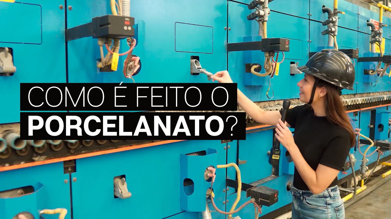 Como &eacute; feito o porcelanato? | TOUR pela F&Aacute;BRICA Biancogres