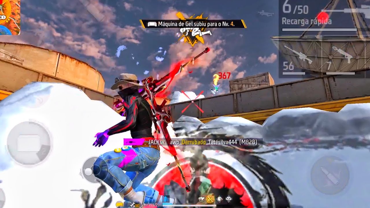 SER SUPORTE É DIFÍCIL!? TESTEI EM TODOS OS MODOS!😱🔥 FREE FIRE MOBILE! JACKsx FF