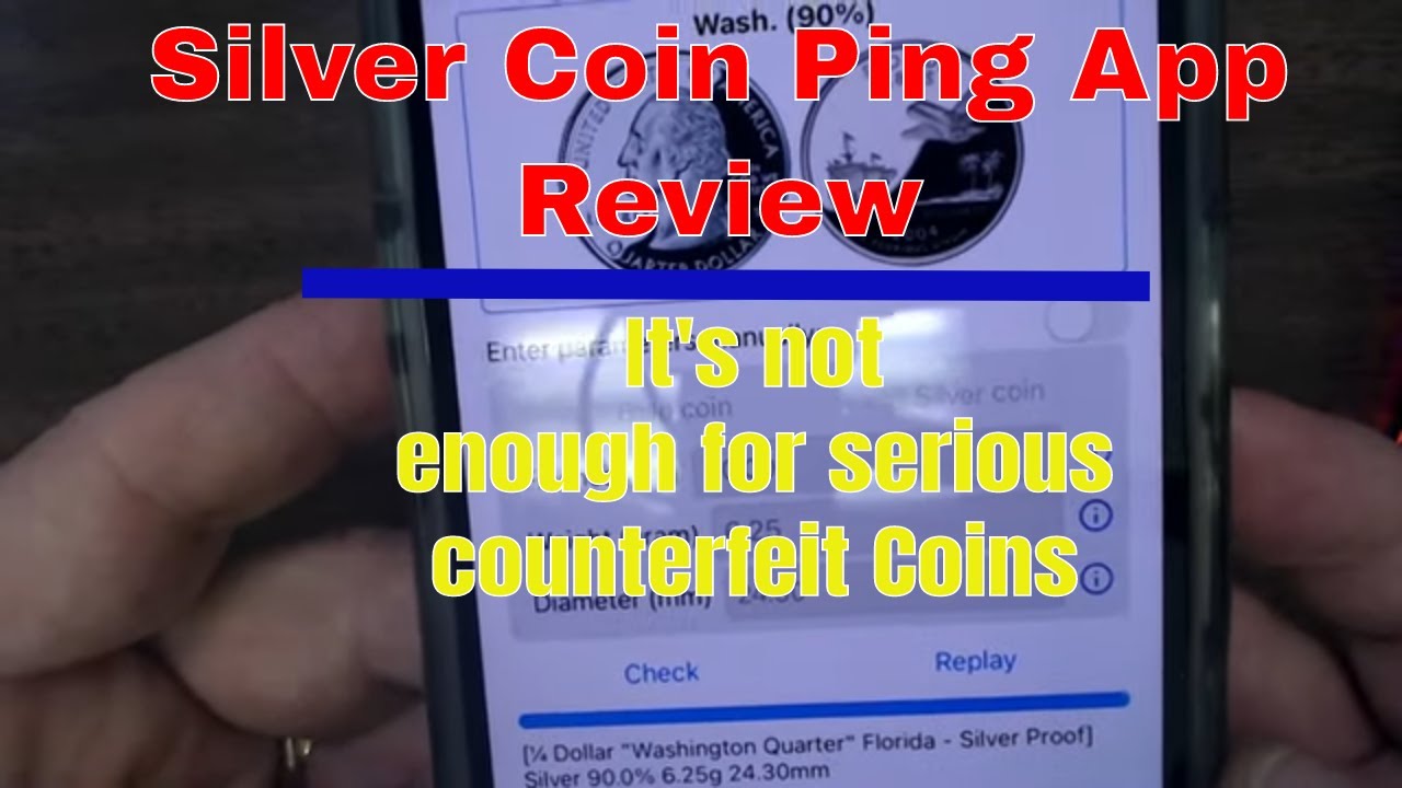 Silver Coin Ping Test App Review - You Better Know Your Coins