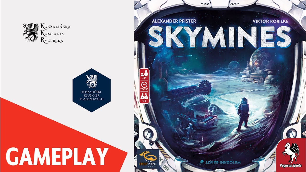 Skymines - Alexander Pfister - gameplay, zasady, recenzja