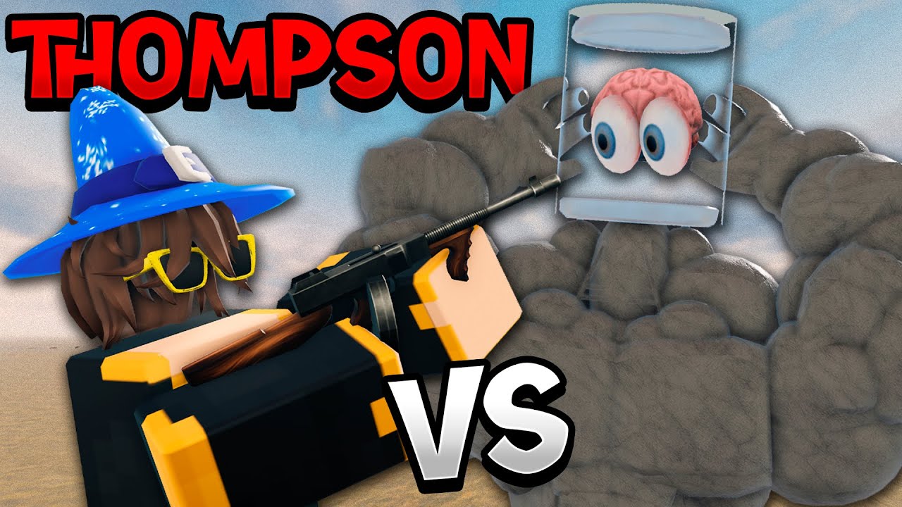 ¡PROBANDO el NUEVO ARMA OP de RIELES MUERTOS! ¡THOMPSON vs TESLA! (ROBLOX DEAD RAILS)