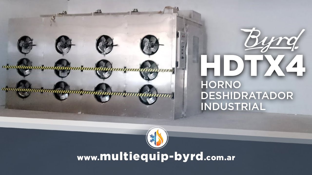 HORNO DESHIDRATADOR HDTX4 marca BYRD&reg; INDUSTRIAL
