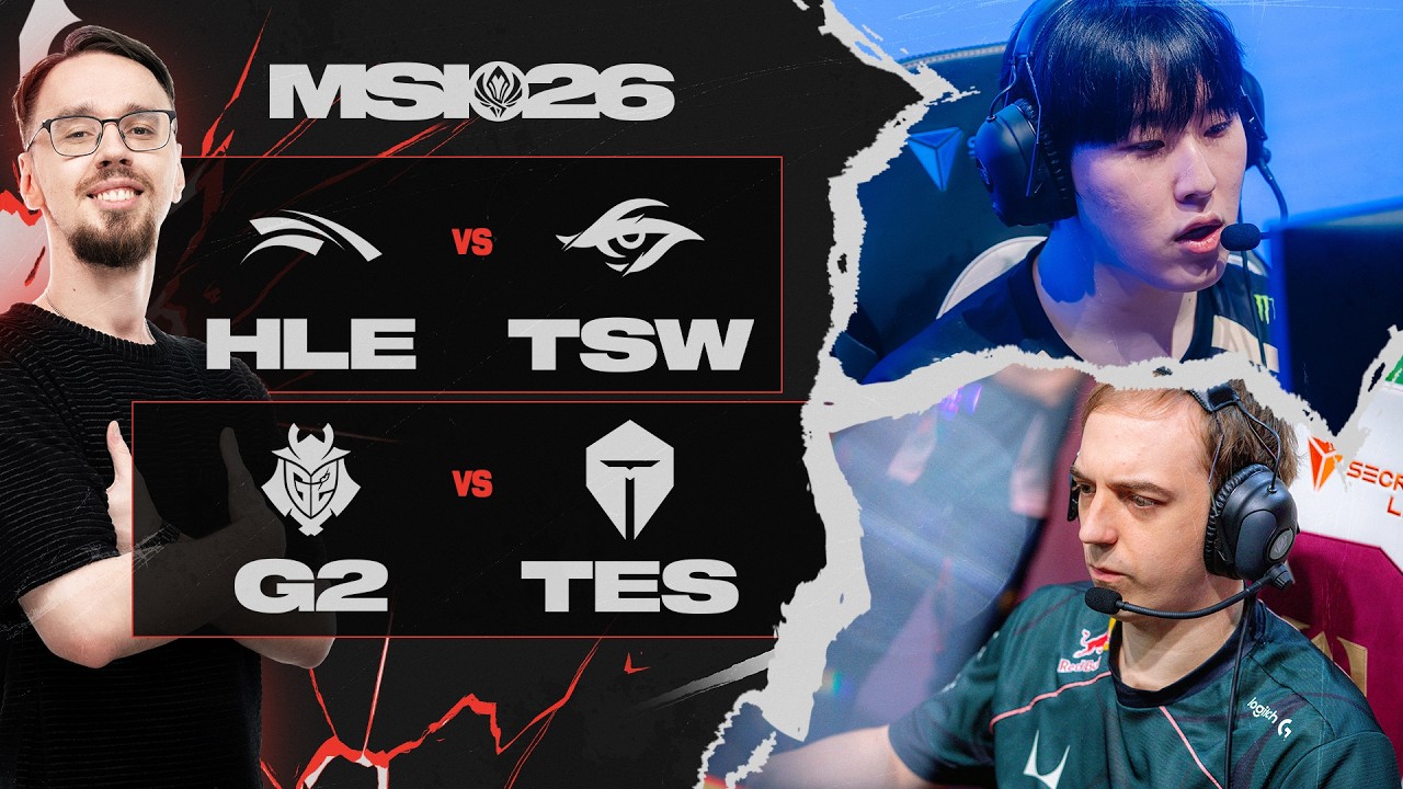 🔴NERVARIEN CO-STREAM🔴HANWHA LIFE ESPORTS vs TSW🔴G2 ESPORTS vs TOP ESPORTS🔴MSI PLAY-IN 2026🔴