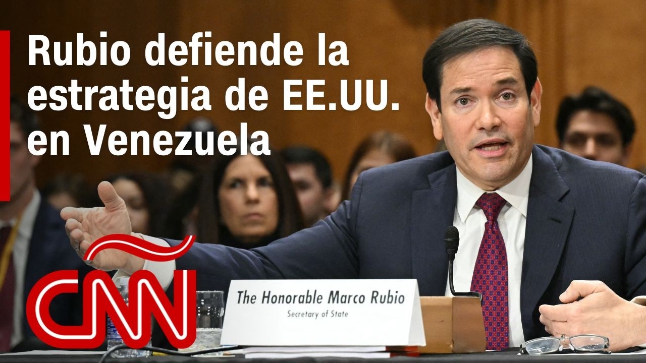 Análisis | Rubio defiende estrategia de EE.UU. en Venezuela y pide paciencia tras captura de Maduro