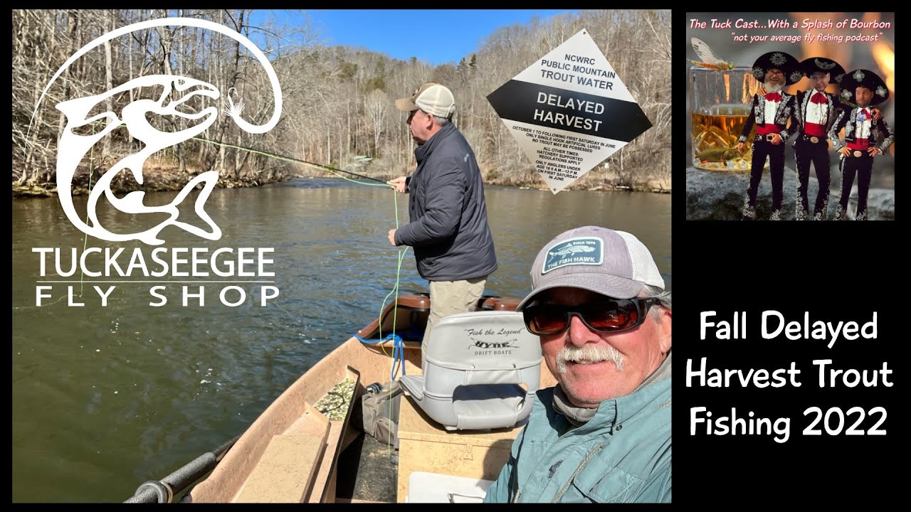 North Carolina Fall 2022 Delayed Harvest Trout Fishing Fishing