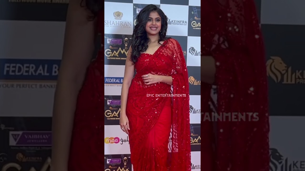 Faria Abdullah Red Saree &hearts;️ | #shorts #fariaabdullah #faria #epicentertainments