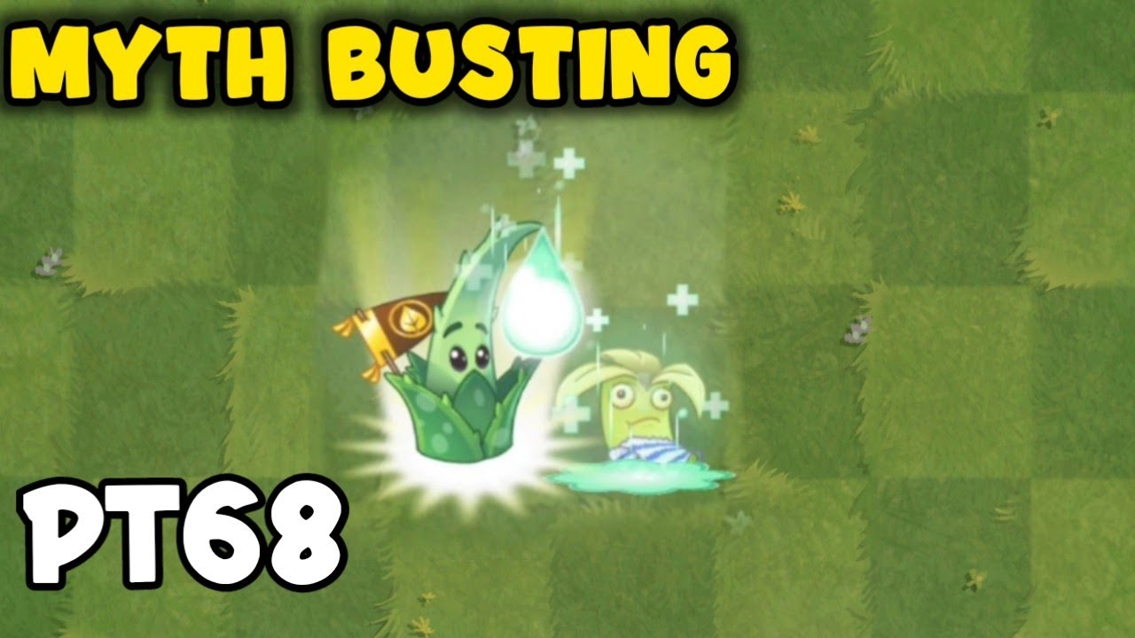 PvZ 2 Myth Busting - Aloe can instantly reload banana launcher?