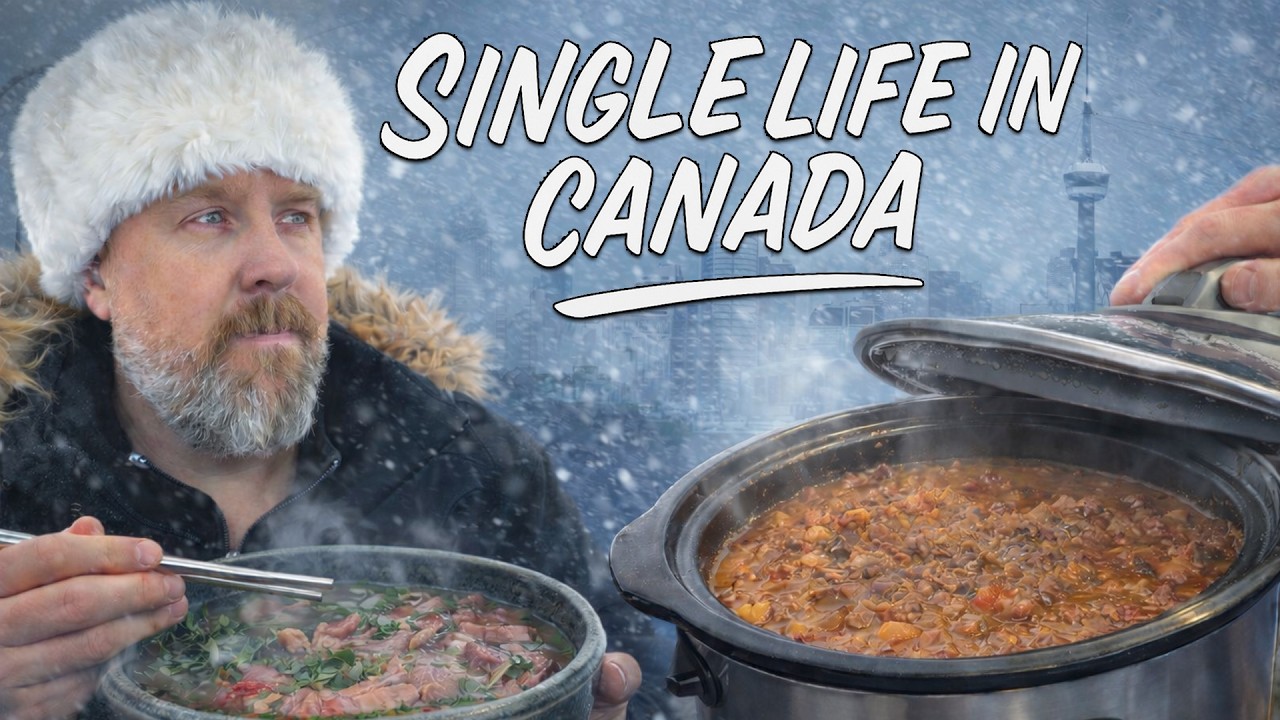 Living Alone in Canada 🇨🇦 | Braving Toronto’s Deep Freeze for Wagyu Pho + Cozy Viking Stew at Home