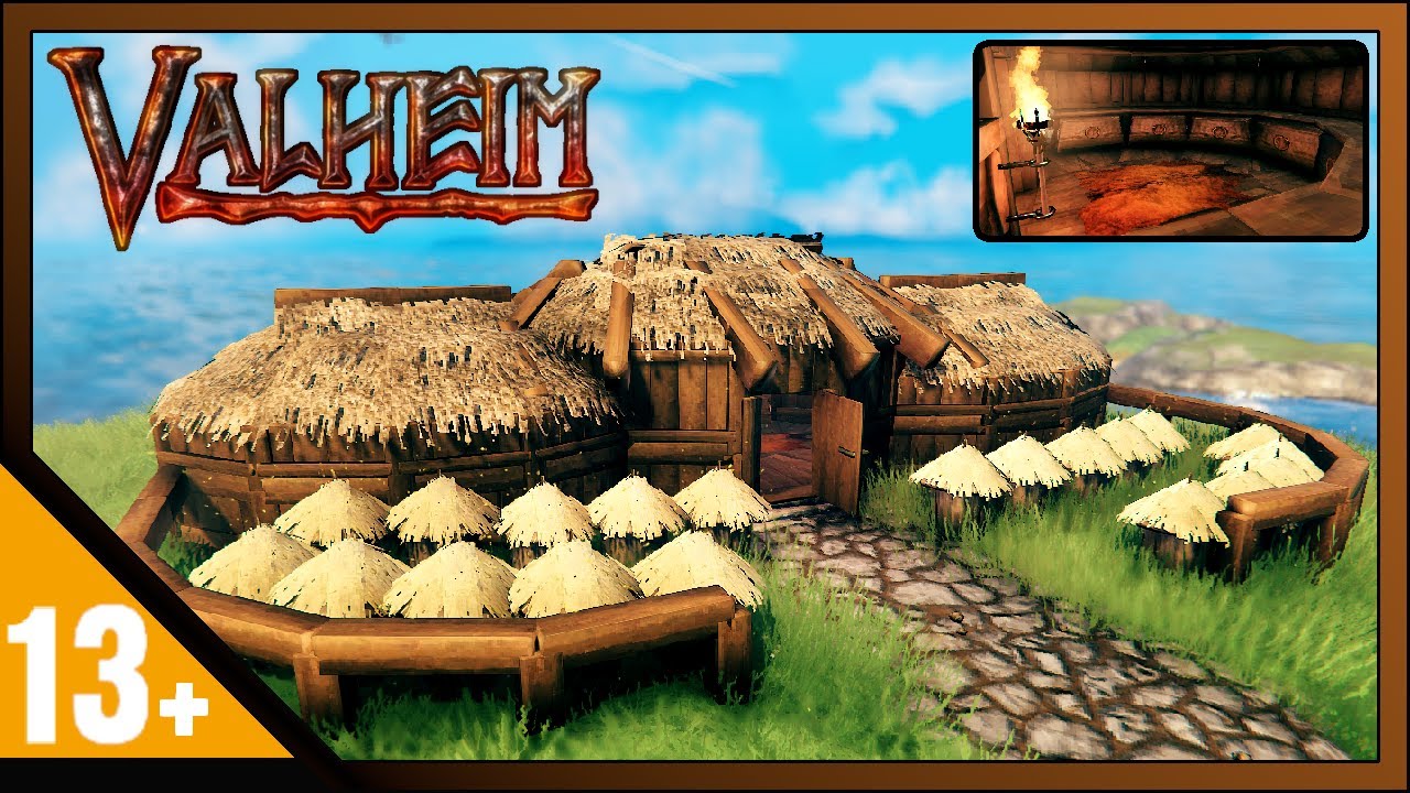 Valheim: How To Build Bee Farm -Apiary Building- (Build Guide)