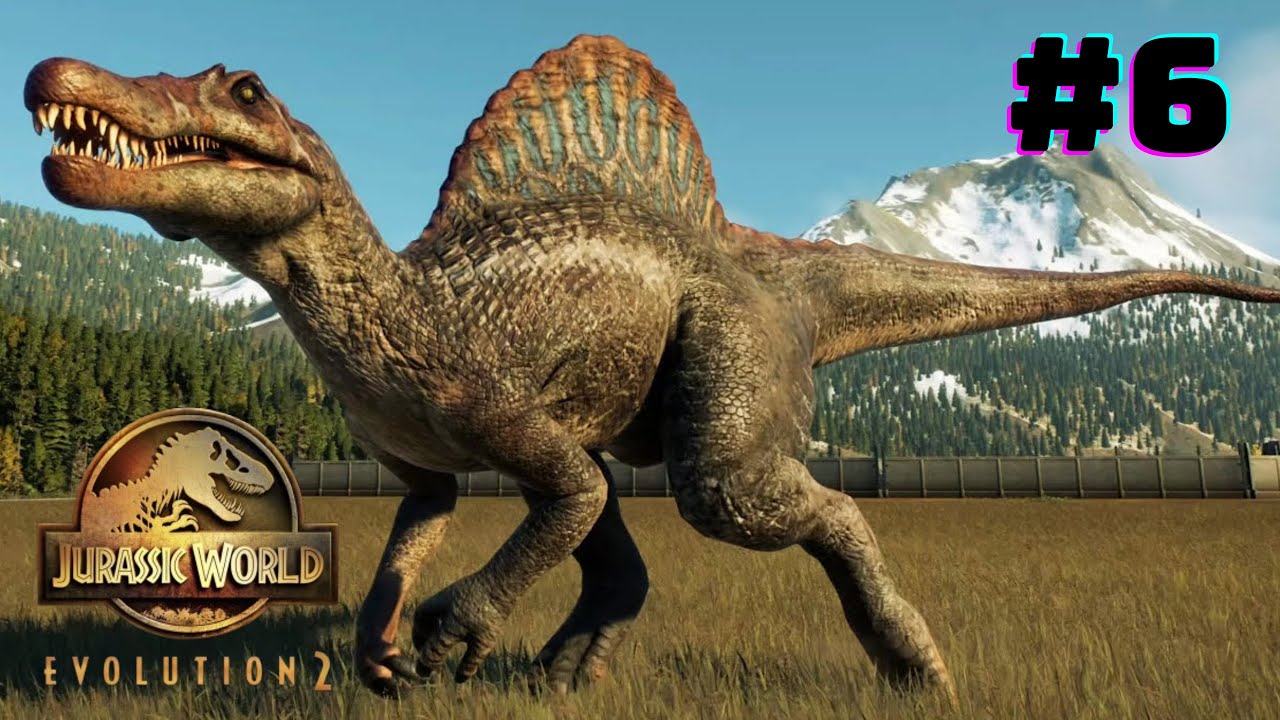 Jurassic World Evolution 2🦖🦖👀..LLEGA UN SPINOSAURIO Y ..UN HURACAN??