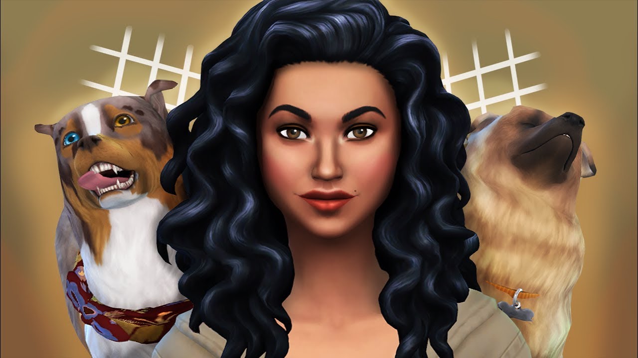 THE SIMS 4 CATS AND DOGS | Create A Sim (Real footage)