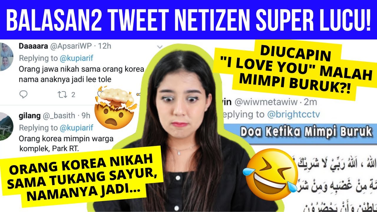 Balasan TWEET Netizen Paling KOCAK! Pt. 2
