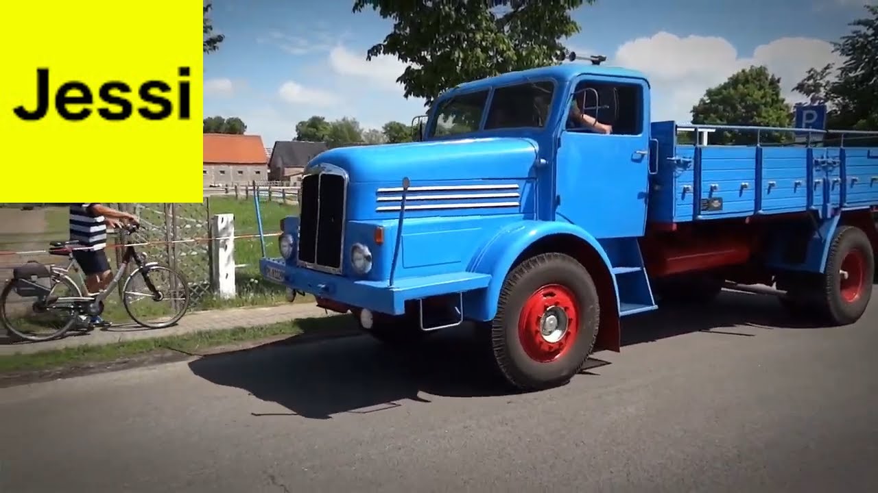 Tour around a restored IFA H6 truck - watch and listen!