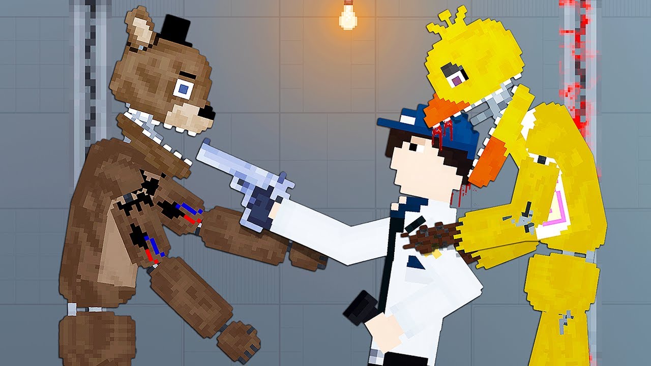 FNAF Animatronics Escape Testing Lab — Моды для People Playground